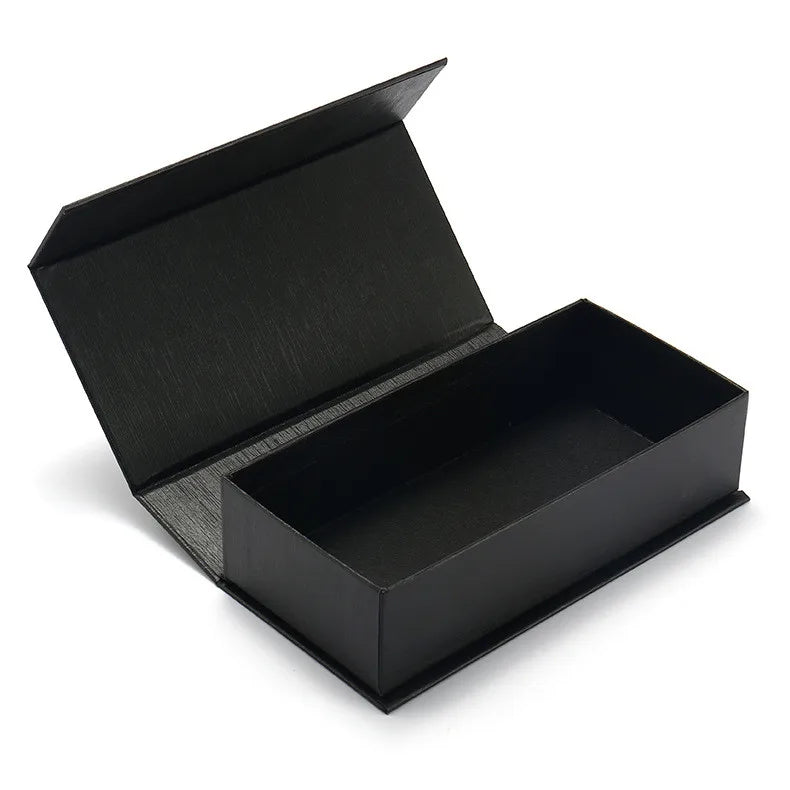 Logo Custom Black Oversized Hard Square Sunglasses Case Big Size Glasses Outside Packing Box
