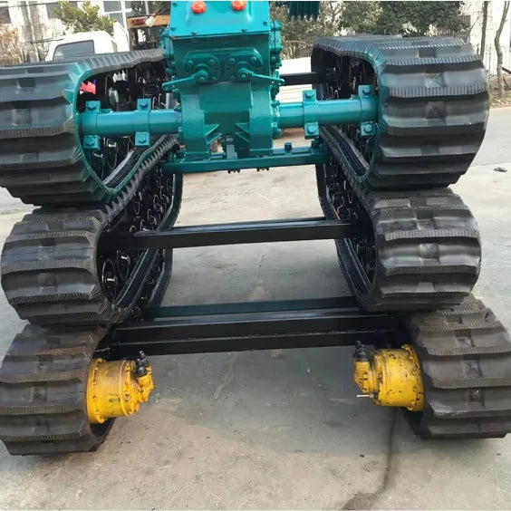 Fast Delivery Rubber track Crawler Tracked Undercarriage chassis Platforms HST HYDROSTATIC