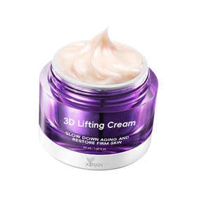 Private Label Korean Skincare 3D Lifting Cream Smooth Fine Lines & Wrinkles with Peptides Complex and Facial Cream