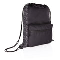 RPET Reflective Advertising Drawstring Backpack for Outdoor Advertising