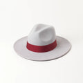Wholesale Custom Felt Wide Brim Sombreros Wool Fedora Hat Vintage Jazz Flat Top Hat