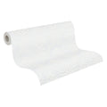 Made in Germany - Coatable Wallpaper rolls Damask Paintable White Non Woven Vinyl Wallpaper for painting - 1005 x 053 m