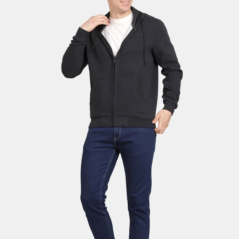 Custom Applique Patched Embroidery Logo Vintage Washed Hoodies Zip up Men Heavyweight Cotton Sunfaded Rhinestone Hoodie