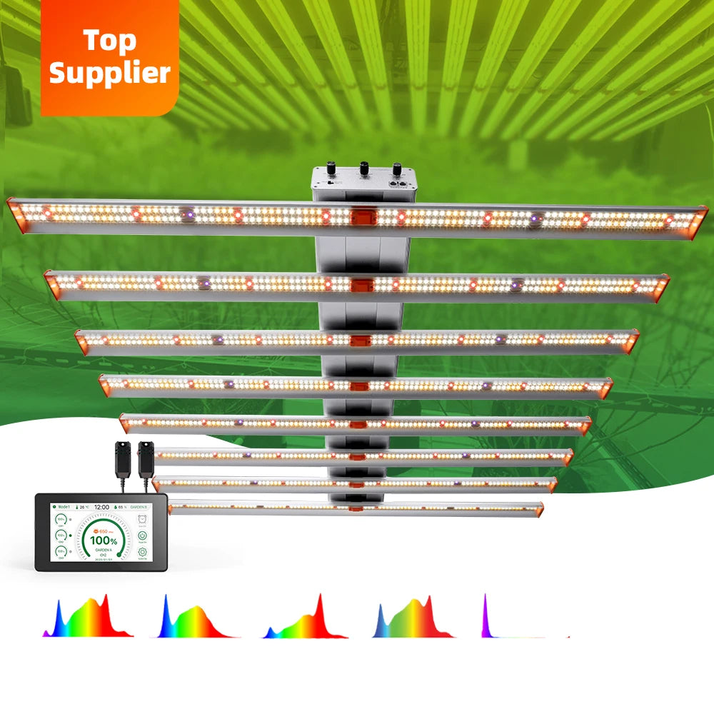 Ce Certification Growing Lights Led Grow Light 10 Bars 3.0 Umol/J for Indoor Plants Manufacturer