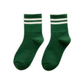 1 Pair Fashion Ankle Striped Cotton Blend Women Girls Sport Casual Sock Hosiery Soft Short Socks Street Style sustainable