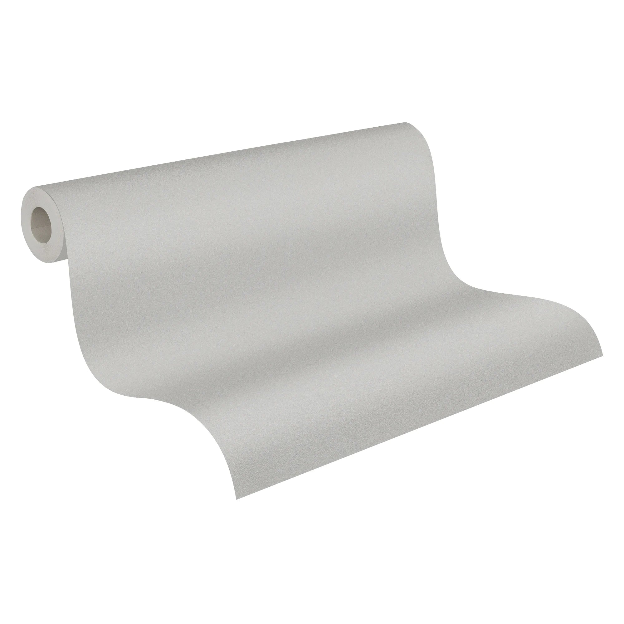 Made in Germany - Wallpaper Rolls Solid Plain Light Grey - Non Woven - Unicolour Wallpaper Home Decoration - 1005 X 053 m