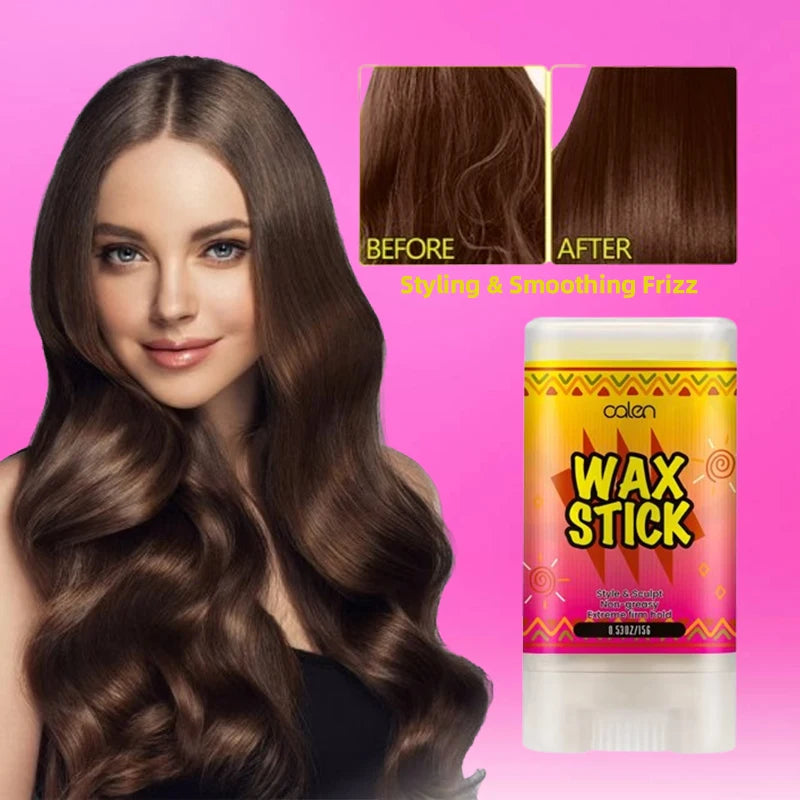 OALEN Private Label Hair Stick Wax Non Greasy Smooth Frizzy Hairs Strong Hold Hair Wax Stick