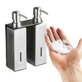 Single/double/triple Holder Bottles Refillable Wall Mounted Bathroom Hand SS304 Stainless Steel Shampoo Liquid Soap Dispensers