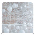 Custom Printing 8x8ft Double Sided Backdrop Tension Fabric Photo Booth Backdrop for Photography