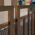 Luxury Iron Fences for Villas and High-End Homes Handcrafted Artistic Designs Powder Coated Eco-Friendly 3D Modeling Service