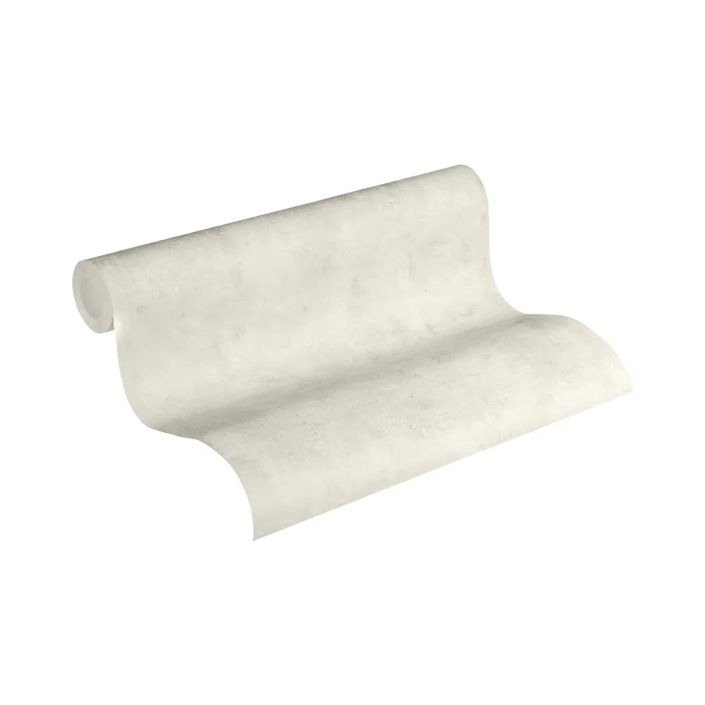 Made in Germany - Wallpaper rolls Structure Grey - Non Woven Vinyl - Modern Wallpaper Plaster Look for Walls - 1005 x 053 m