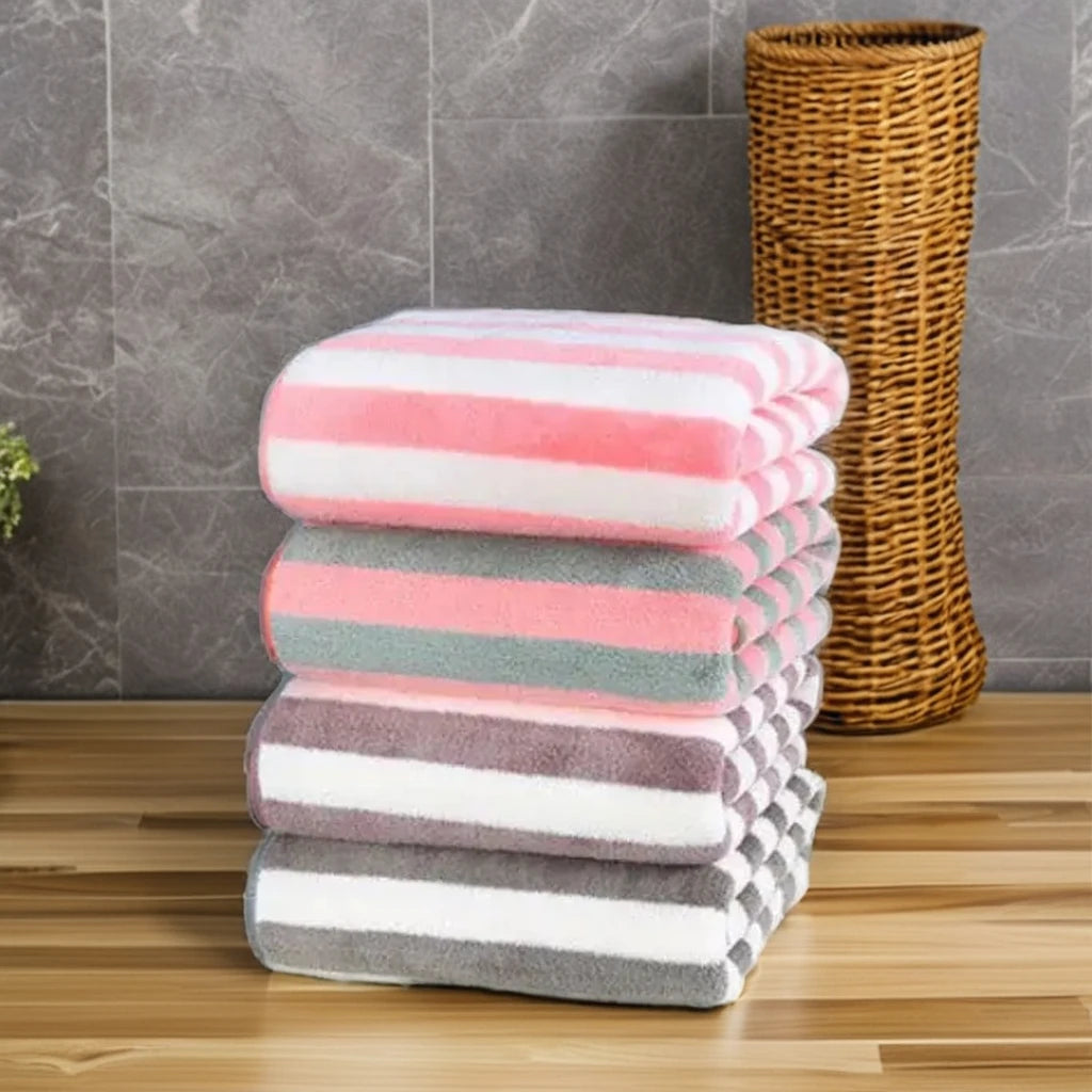 Personalized Microfiber 35*75cm Quick Dry Striped Beach Towels for Adults Good Quality Name Embroidered Pool Turkish Robe