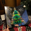 3D Pop-Up Merry Christmas Cards Christmas Tree Laser Cut Winter Gift Card New Year Party Celebrate Decorations Made Paper