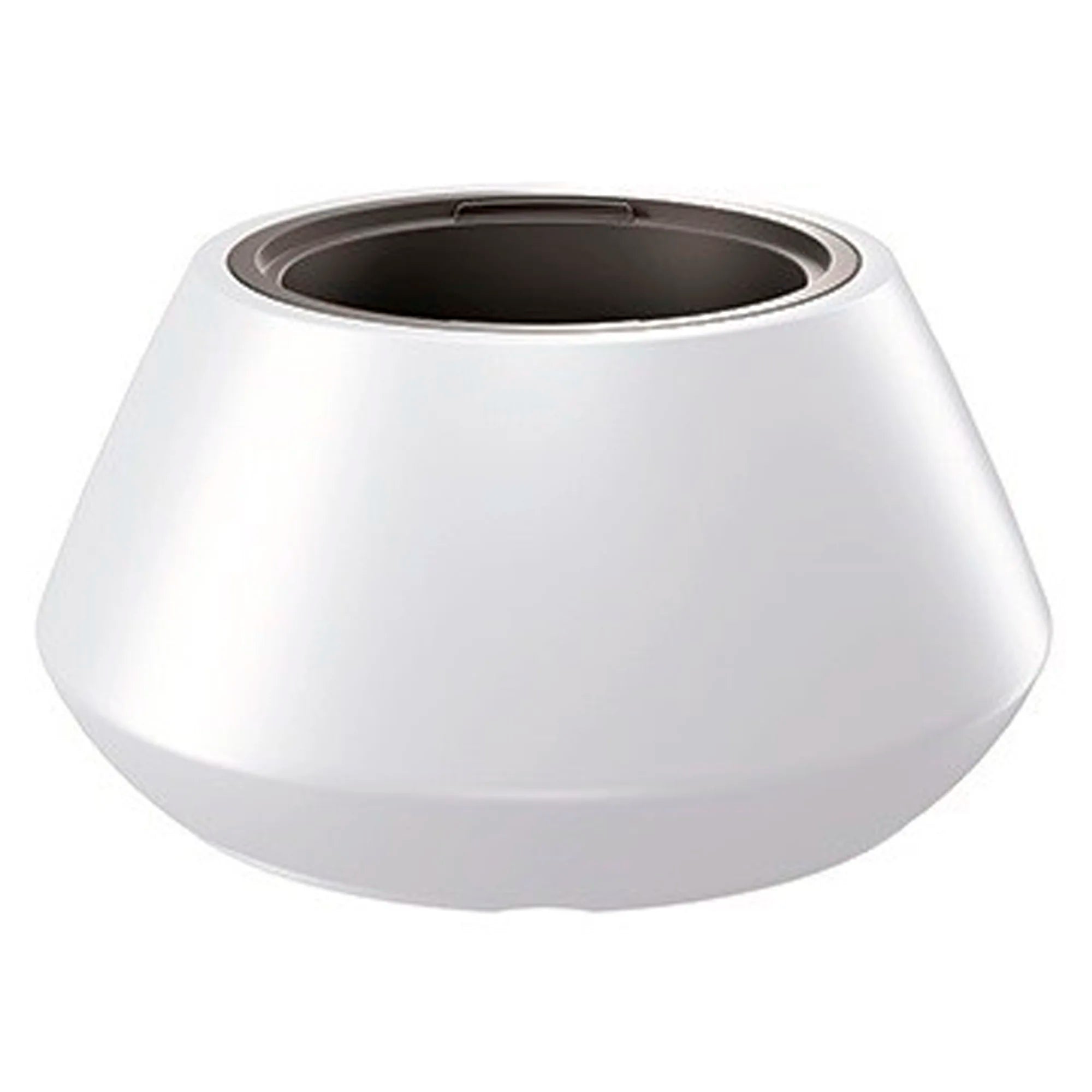 HEOS 56L planter with reservoir dimensions (mm) 582x582x300 color White