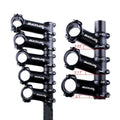 BUCKLOS OEM/ODM 6/17 Degree Aluminum Alloy Clad Carbon Mtb Road Bike Handle Bicycle Parts Handlebar Stem