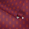 Made Germany Sale Damask Wallpaper Rolls Modern Purple Red Orange Non Woven Vinyl Abrasion-Resistant Light Resistant Bedroom