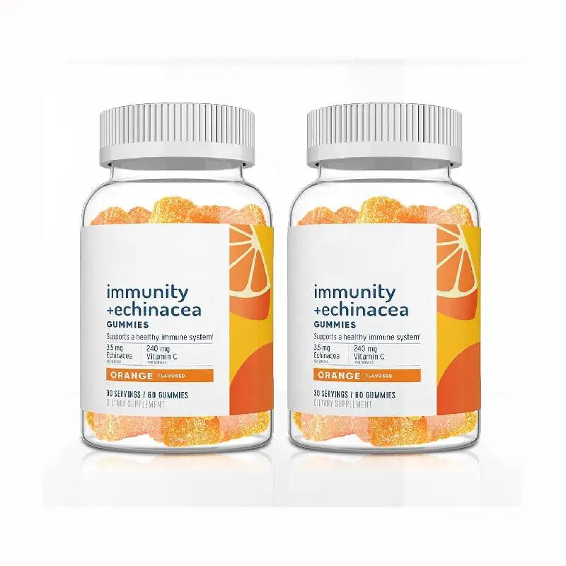 OEM ODM Private Label Vegan Multi Vitamin C Echinacea Gummies For Support Healthy Immunity System With Custom Packaging MegaBDM