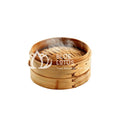 Sustainable Eco-Friendly Bamboo Steamer 3L Capacity 2 Layers for Gas & Induction Cookers by Blue Lotus Farm Vietnam