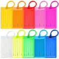 Fashionable Waterproof Self-Adhesive PVC Solid Pattern Luggage Tag Portable for Travel Bags China
