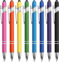 Wholesale Custom Logo Metal 2-in-1 Stylus Ballpoint Pen Promotional Gift for Touch Screen