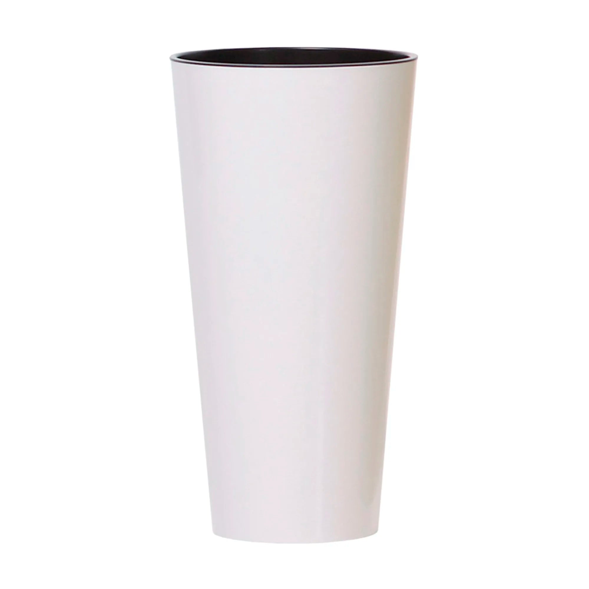 TUBUS SLIM 3.3L. flower pot dimensions (mm) 150x150x286 color White