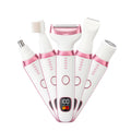 Electric Razor for Women 5 in 1 Rechargeable Painless Body Razors and Facial Hair Remover for Bikini Leg Body Face Underarm MegaBDM