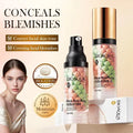 BIOAQUA Rice Puree Tricolor Cream Lightening Waterproof Repairing Face Concealer for Skin Tone Correction Blemish Covering MegaBDM