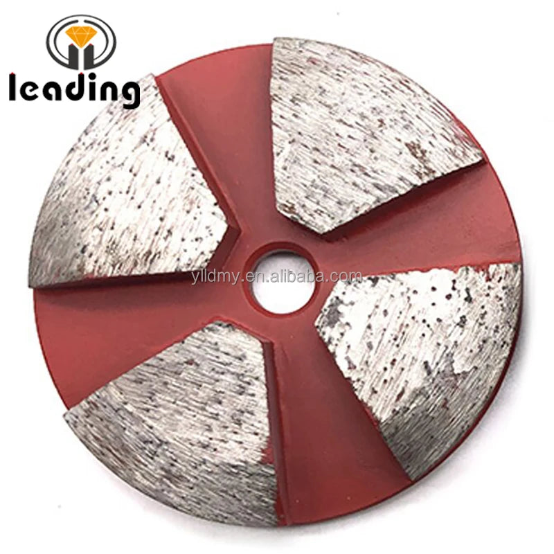 Husqvarna 4 Cambered Segment Floor Grinding Disc for Concrete and Terrazzo Floor