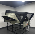 SNDN Factory Wholesale OEM Foldable Roof Top Tent Hard Shell Lightweight Rooftop Tent Large Space Side Open RTT Tent Rooftop ABS