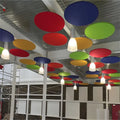 Acoustic Baffle Ceiling Panel Polyester Fiber Sound-Absorbing Ceiling