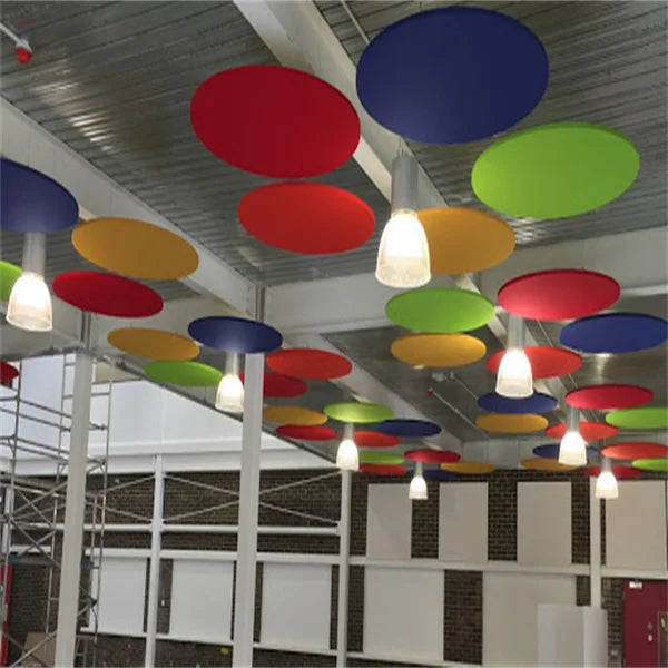 Acoustic Baffle Ceiling Panel Polyester Fiber Sound-Absorbing Ceiling