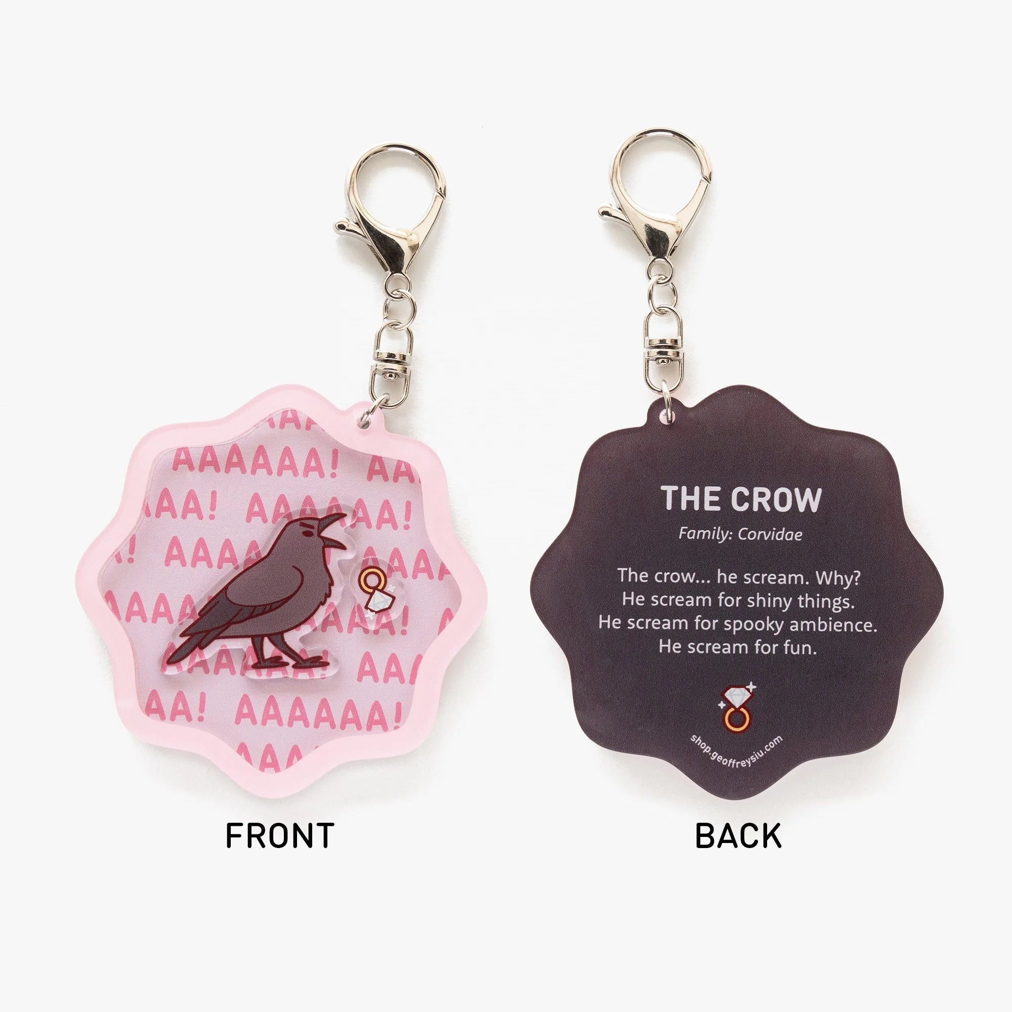 Custom UV Printed Zinc Alloy & Acrylic Plastic Keychains Make Your Own Design Promotional Business Gifts PMMA Keycharm