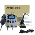 Hot Products 2 in 1 Repair Digital Adjustable Electric Soldering Iron Desoldering Hot Air Gun Smd BGA Rework Soldering Station