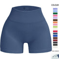 Seamless Yoga Shorts for Women High Waist Biker Elastic Workout Slim Sports Leggings Sportswear Sport Shorts