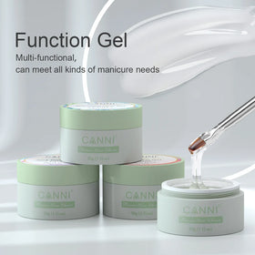CANNI New 3in 1 Base Coat Mirror TopCoat Velvet Matt Topcoat Nail Glue Gel Rubber Construction Cream Extension Acrylic Hard Gel