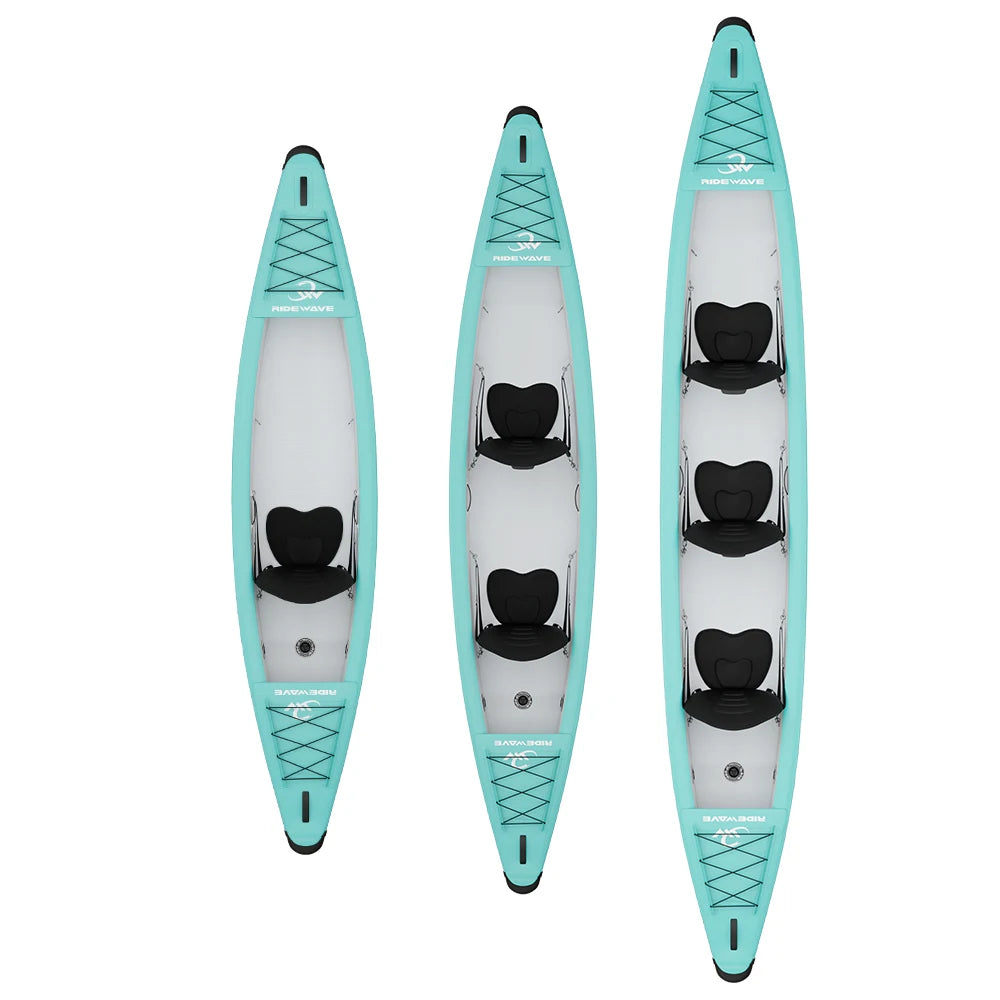 Wholesale Factory Price Full Drop Stitch PVC Customized for Fishing and Rental 1/2/3 Person Inflatable Boat Inflatable Kayak
