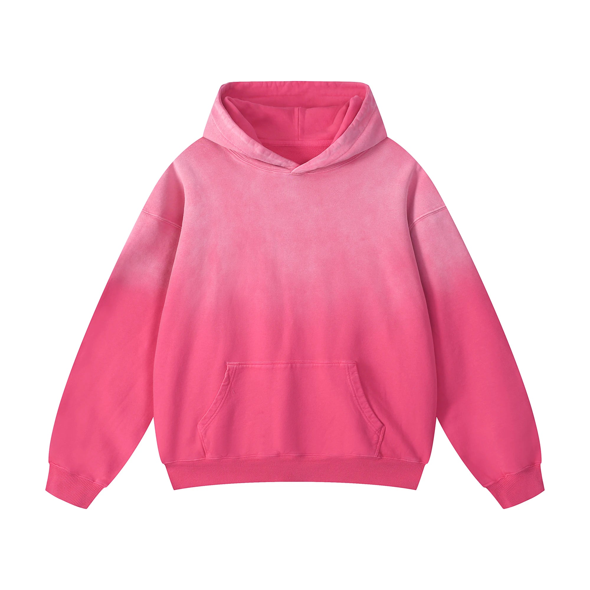 Vintage Heavyweight Acid Original Color Oversized Men's Hoodie Eco-Friendly Breathable Loose Fit Washed Style for Spring