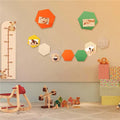 Multi Function Colorful Modern Decorative Hexagon PET Felt Acoustic Wall Panels Soundproof Acoustic Board