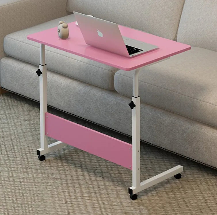 60X40CM Laptop Computer Desk Bed with Desk Lazy Student Dormitory Simple Folding Table Bedside Height Adjustable Computer Desk