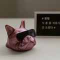 Mini Bullfighting Head Animal Silicone Mould 3D Frenchie Puppy Candle Silicone Mold Ornament French Bulldog Candle Mold MegaBDM