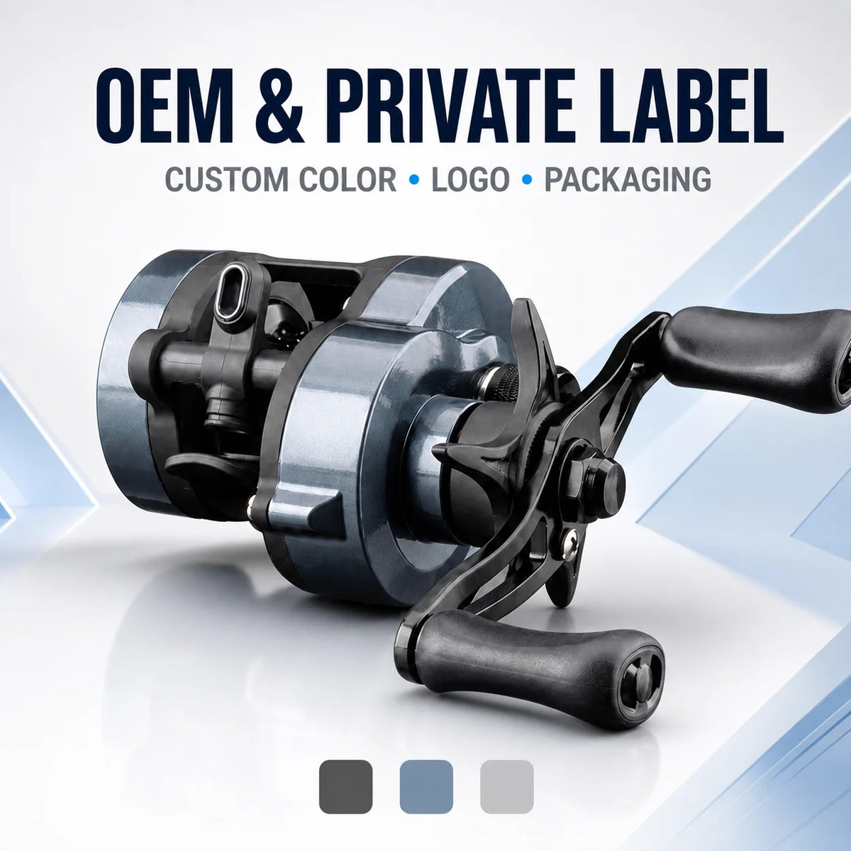 New Digital DC Round Reel Anti Backlash Baitcasting Fishing Reel Smooth Casting 8KG Drag Power For Bass And Saltwater Fishing MegaBDM
