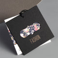 2024 Custom Printed Logo PVC Hangtags Garment Clothes Tags Luxury Swing Tags Set String Pin Design Paper Eco Friendly Hang Tag