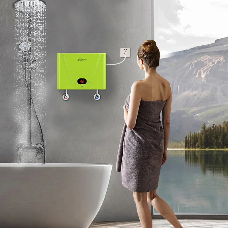 Leading Manufacturer Electric Instant Water Heater Smart WiFi Touch Control Energy-Saving for Pet Shop Household Hotel Bathroom