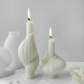 Aroma Candle Silicone Mold DIY Conch Shape Ornament Resin Plaster Making Silicone Mould Home Decor