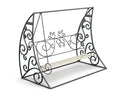 Classic Wrought Iron Outdoor Swing Chair Ideal for Patios Porches and Garden Corners From Vietnam  Made in Vietnam