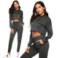 Custom Spring Embroidery Hooded Plaid Polyester/Cotton Breathable Tracksuits for Men Women Designer Heavyweight Knitted 180gsm