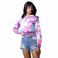 Hot selling 2025 new Factory Manufacturer Woman's Crop Top Hoodie 100% Cotton French Terry Pullover streetwear