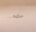 Destiny Jewellery 0.72 Ct White Gold 14K Gold Plated Brilliant Cut Engagement Ring Diamond IGI Certified Anniversary Gift Women