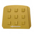 PHX Contractor-Grade Dish Pattern Grinding Pad with 9 PCD Clusters for Coating Adhesive Removal Resin Metal Bonding Agent Wheels MegaBDM