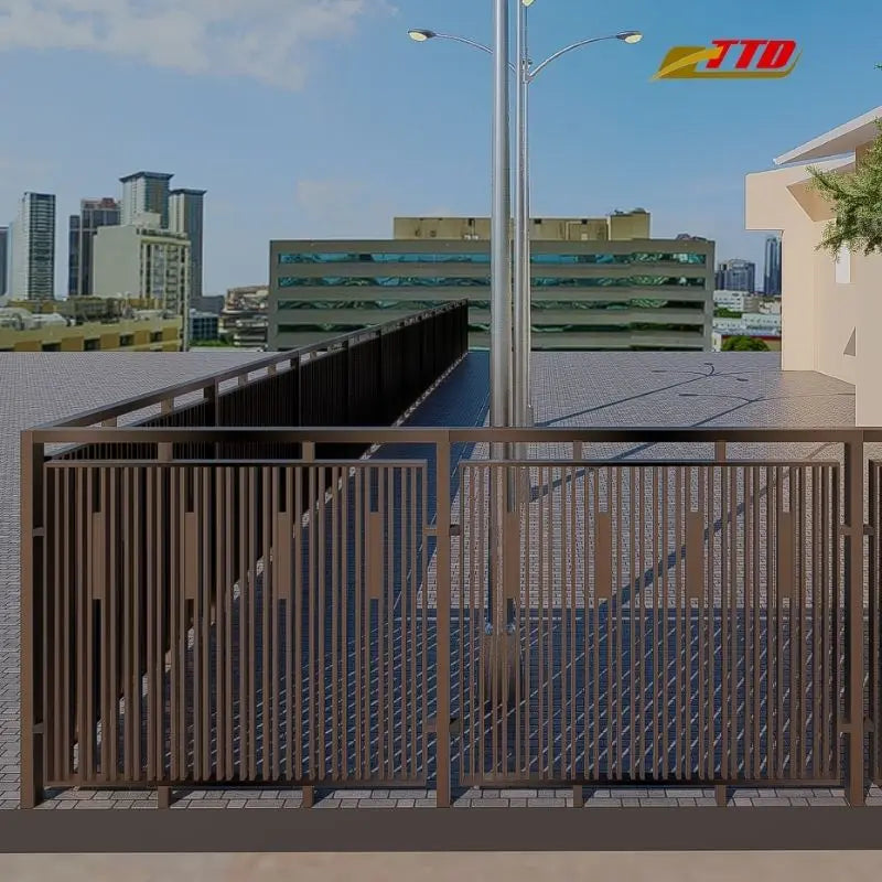 Modern Durable Stylish Privacy Fence Low-Maintenance Material Solutions for Block Unwanted Views Noise 3D Modeling Included